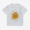 Stella Mccartney Tt8s01 Z0434 101 Sunshine Monster Print Kids Short Sleeve Tee