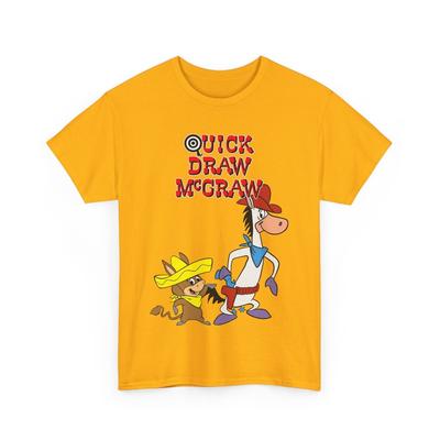 Quick Draw McGraw marškinėliai - Baba Looey - Hanna-Barbera animacinis serialas - 1960-ųjų TV