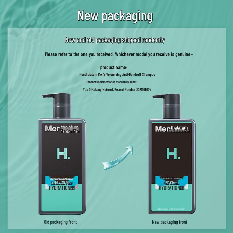 Mentholatum Men's Anti-Dandruff Hair & Body Care Set