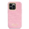 Guess Guhcp14Lhgcrhp Iphone 14 Pro 6,1 Różowy/Pink Hardcase Croco Collection