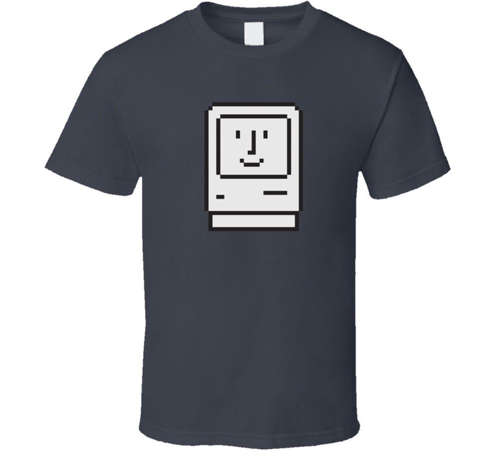 

Happy Mac, T-Shirt, Apple, Macintosh, Icon, Techie, Computer, Technology 2XL