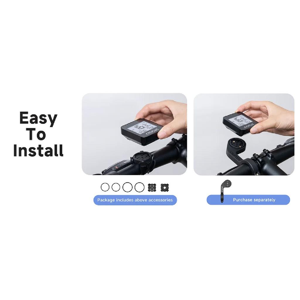 CYCPLUS Wireless Stopwatch GPS Bike Computer Waterproof IPX6 Cycling Odometer Bicycle Accessories