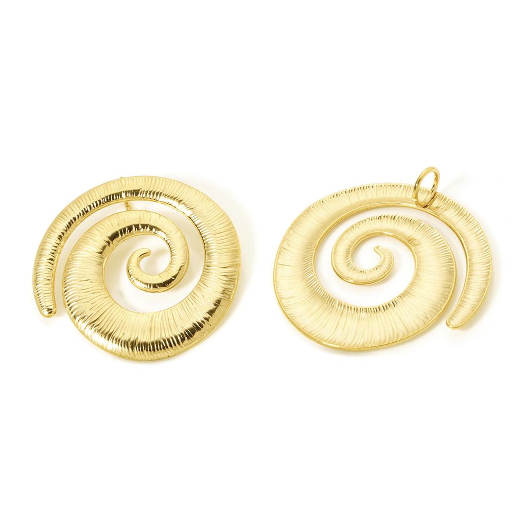 1 Piece 304 Stainless Steel Ocean Jewelry Pendants 18K Real Gold Plated Conch/ Sea Snail Star Fish Charms For DIY Jewelry Making
