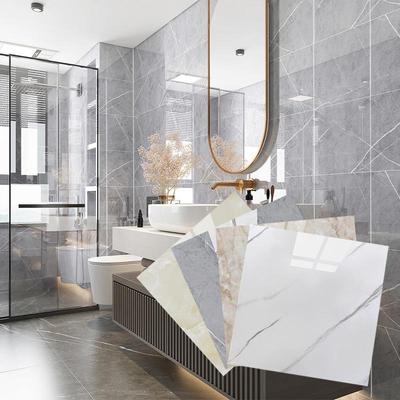 1Pc 30*30cm Imitation Tile Marble Self-adhesive Waterproof Wall Sticker Bathroom Kitchen Living Room Home Decoration