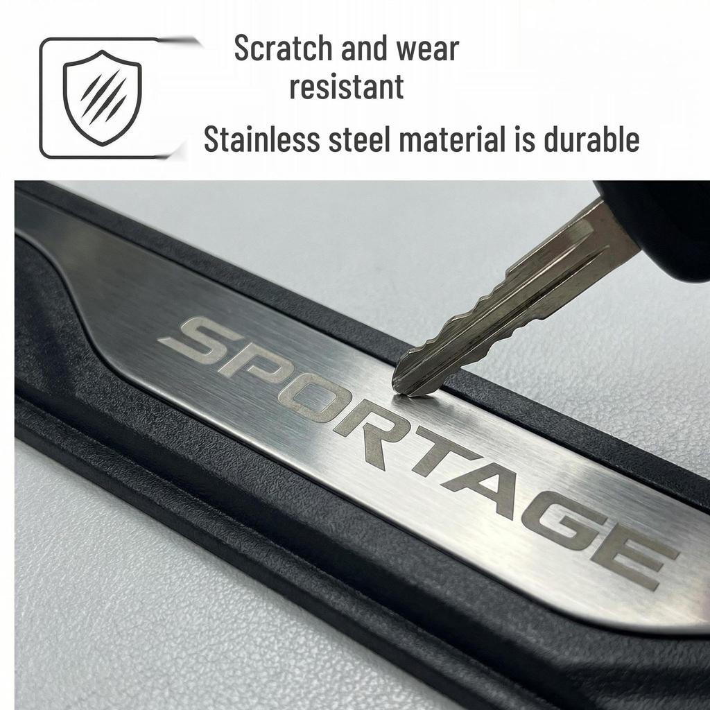 2016-20 Kia Sportage Door Sill Protector - SPORTAGE Welcome Pedal Accessory