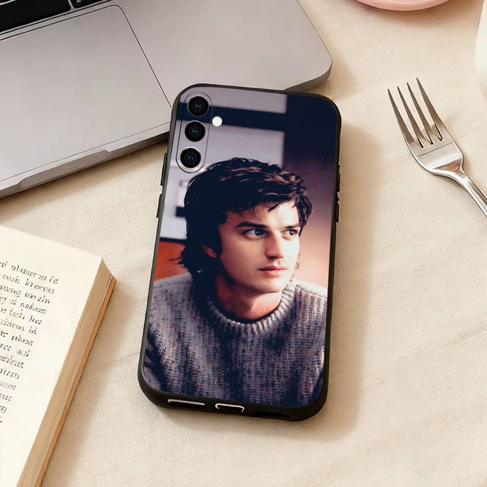 Actor Steve-E H-Harrington   Phone Case For Samsung Galaxy A73,A72,A71,A70,A53,A52,A51,Soft Silicone Black Cover