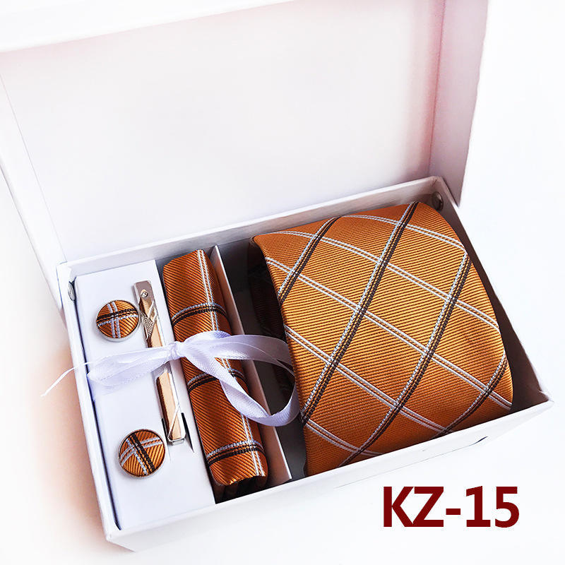 Caja de Regalo de 6 Piezas Corbata Atmósfera Moderna Regalo Corbata Pajarita Clip