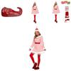 Buddy's Musical Christmas Elf Cosplay Costume For Adults Kids