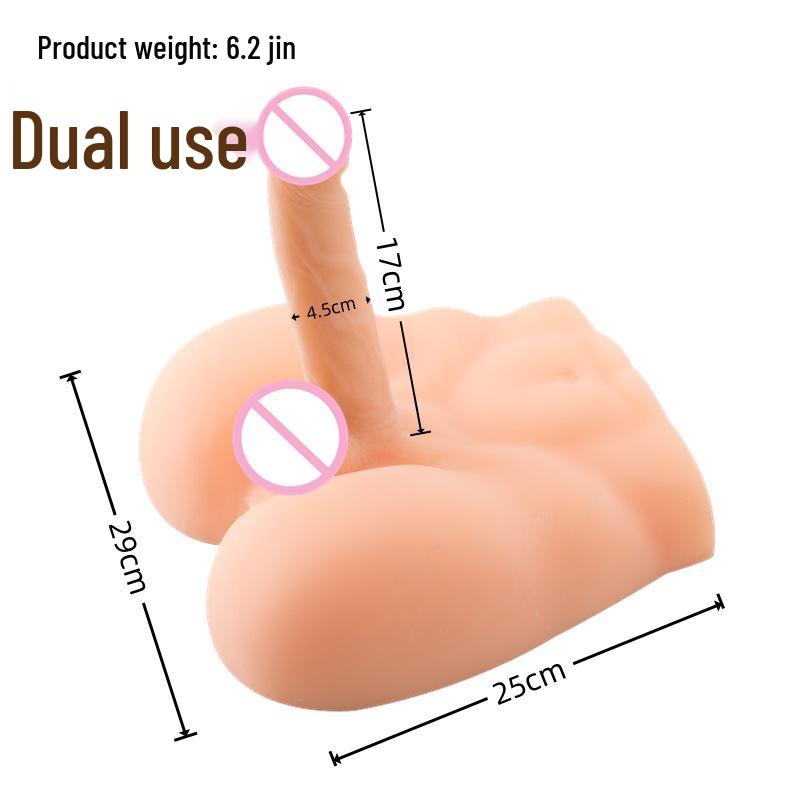 Dual-Use Dildo for Female and Male: Realistic Anal Entry Simulation for Self-Pleasure.
