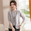 New Middle-aged and Old Women's Age-reducing Leave Two Pieces of Mother Spring Clothes New Suit Knitted Cardigan Fashion