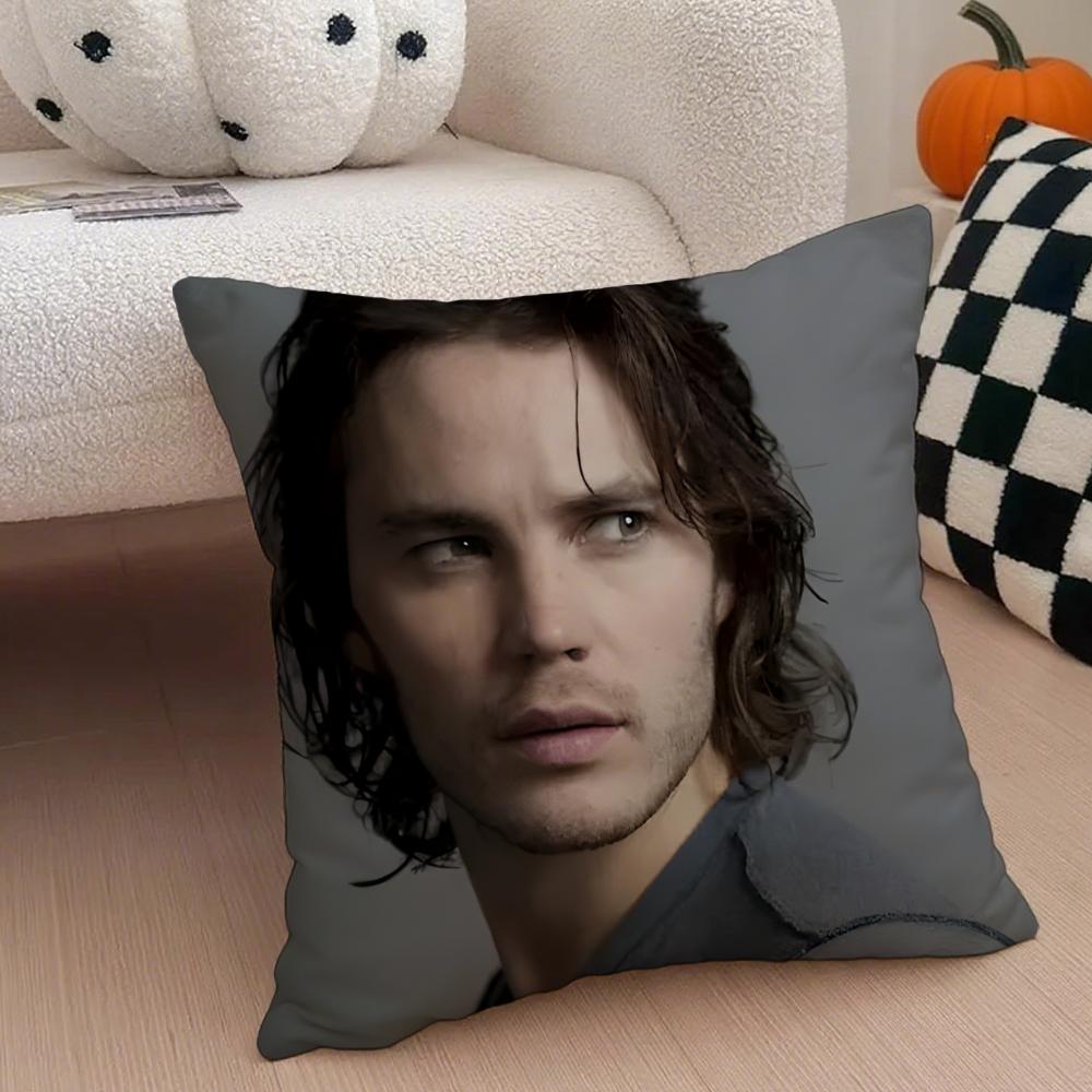 TTaylor Kitsch Cushion Cover Throw Pillow Cover Hidden Button Durable Polyester Chair Cushion