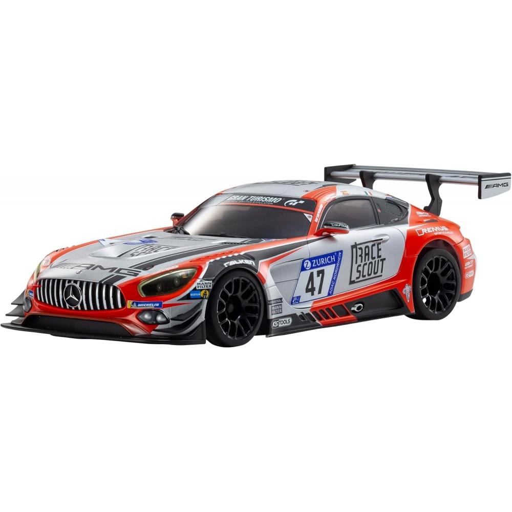 Kyosho Asc Mr04w Mm Mercedes Amg Gt3 No.47 24h Nurburgring 2018 Mzp257frs