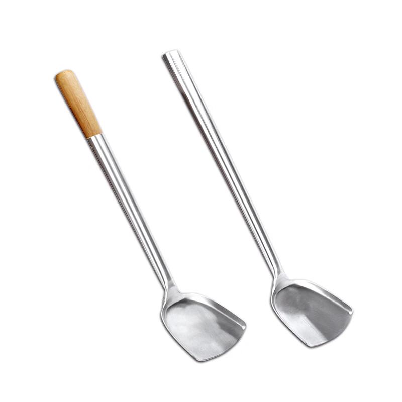 Yiceng Extra-Long Stainless Steel Wok Spatula