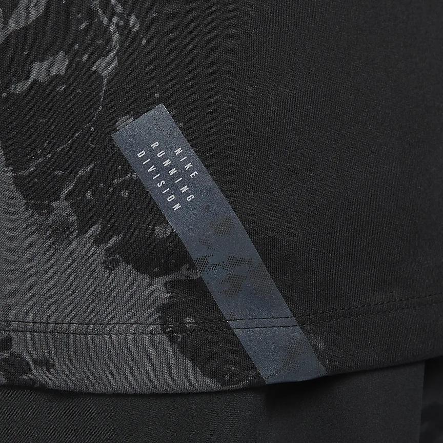 Nike Dri-FIT Men's Running Tee 'Black' DZ2730-010