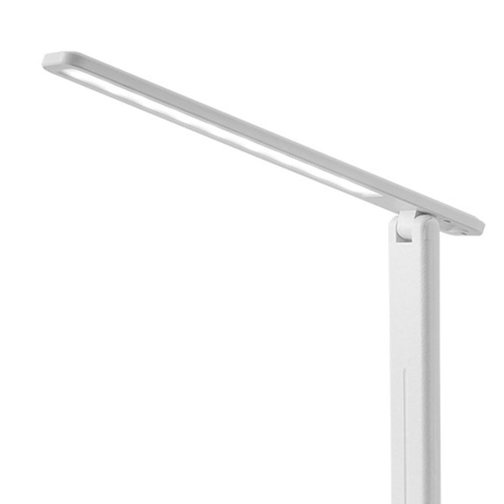 Folding Lamp Color Temperature Brightness Adjustable Eye Caring Touch Desk Lamp for Study Dorm Plug