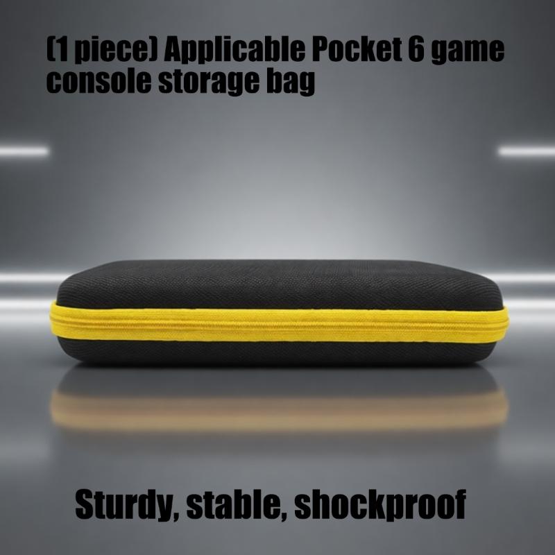 Game Console Bag for Retroid Pocket 6 Protector Case with Mesh Pocket Travel Carrying Pouch Scratchproof Storage Box