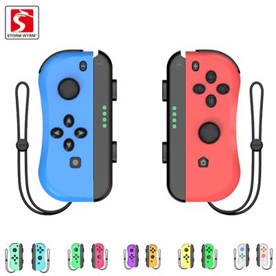 STORM WYRM Wireless Joycons Controller for Switch/OLED Including Vibration and Sensor Functions with Hand Ropes