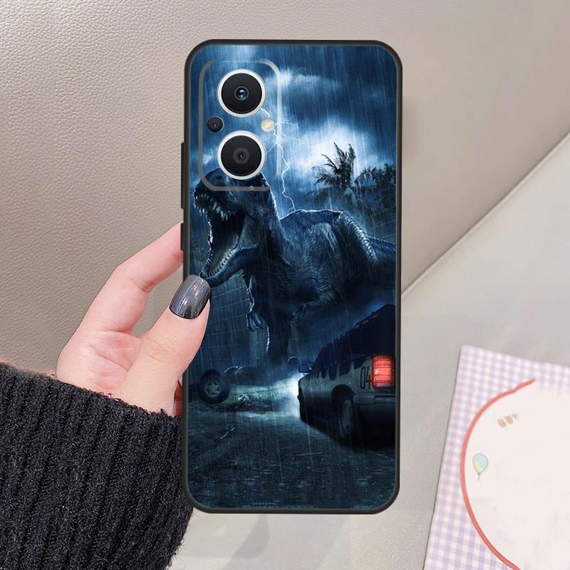 Jurassic Dinosaur Funda For OPPO Reno 14 10 11 12 13 Pro 12F 11F 13F 14F 7 8 Lite OPPO Find X9 X8 X6 Pro Case