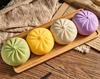 Toys Colorful Dumpling Squishes Stress Balls Fidget Sensory Simulation Food Squishies Bun with Steamer Squeeze Dough Ball Gift Presents