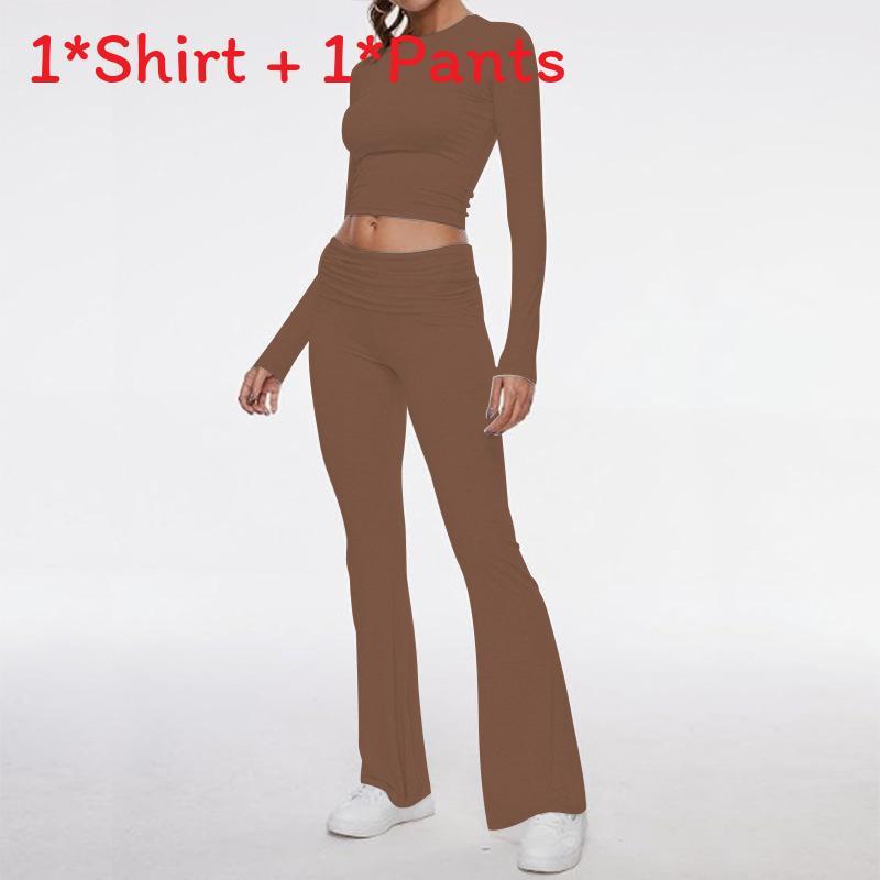 Womens Casual Suit With Polyester Spandex For Summer Comfortable Lounge Wear
