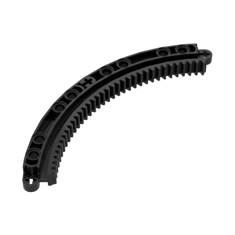 

10pcs 24121 Gear Rack 11 x 11 Curved Brick Collections Bulk Modular GBC Toys For Technical MOC DIY Buildings Blocks Compatible 10pcs