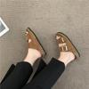 Slippers women's summer outerwear is fashionable, Korean version of versatile, 2025 new summer bow muffin, thick-soled ins cool flip trend