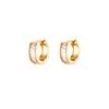 Kostenloser Versand Kubikzirkonia Creolen Ohrstecker Für Damen Edelstahl Piercing Ohrring 2025 Neue Mode Hochzeit Zirkon Geschenk