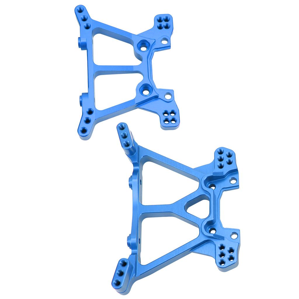 RC Aluminum Alloy Front Rear Shock Tower for Traxxas Slash 4X4 TSM 1 10 RC Car Upgrade PartsBlue