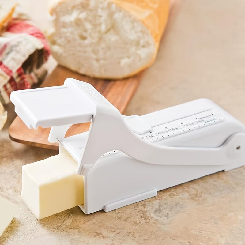 Butter Cheese Slicer with A White Non-Slip Design, Easy To Clean, A Small Tool for Kitchen Baking 1pc белый