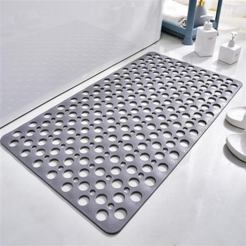 Non-slip Suction Cup Bath Mat for Shower Room - Drainage Foot Pad