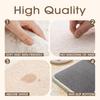 Cream Style Bath Mat Faux Cashmere Soft Bathroom Rug Creamy Aesthetic Pattern Shower Floor Carpet Non-Slip Absorbent Toilet Mat