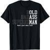 Bold Badass Superhuman Mens Graphic TShirt Casual Short Sleeve Cotton Tee