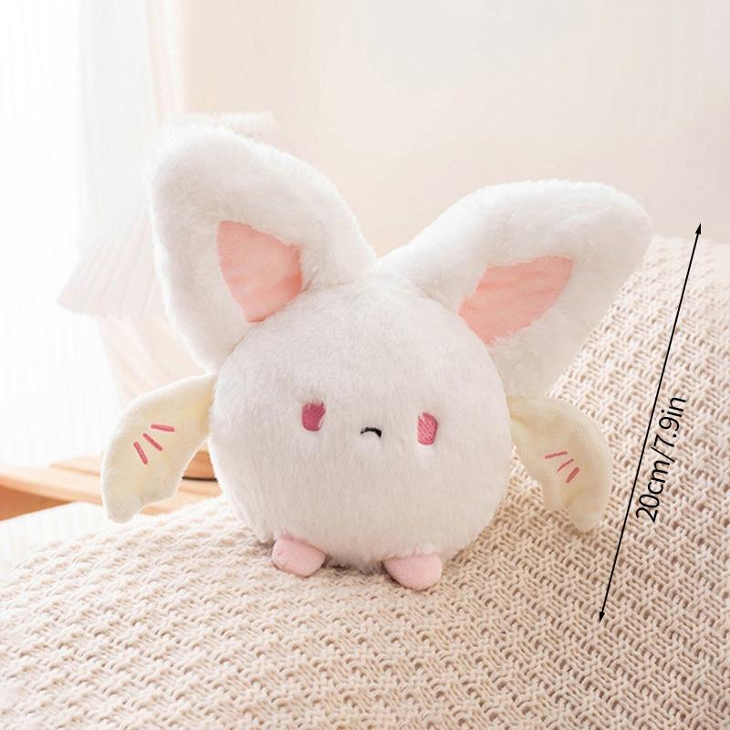 20cm Bat Christmas Decoration Pillows Cute Plump Bats Gifts Home Decor Hanging Ornament Stuffed Animal Pillow Holiday Supplies