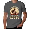 To Naprawdę Moje Pierwsze Rodeo Vintage Kowboj Kobieta Koni T-shirt nowe prezenty i koszulki Koszulki mężczyzna Odzież męska