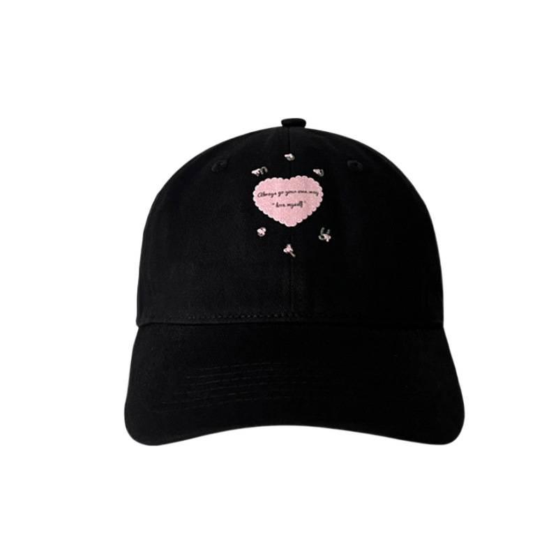 Spring And Summer Baseball Cap Children Shopping Versatile Students Cute Love Show Face Little Cap