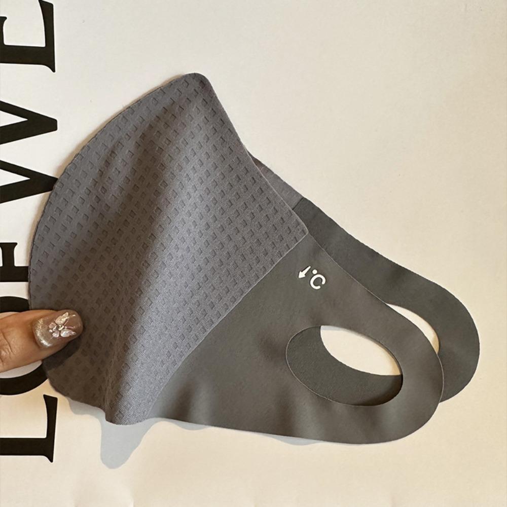 Breathable Ice Silk Mask Traceless Riding Face Mask Hot Sale Sunshade Mask  Summer