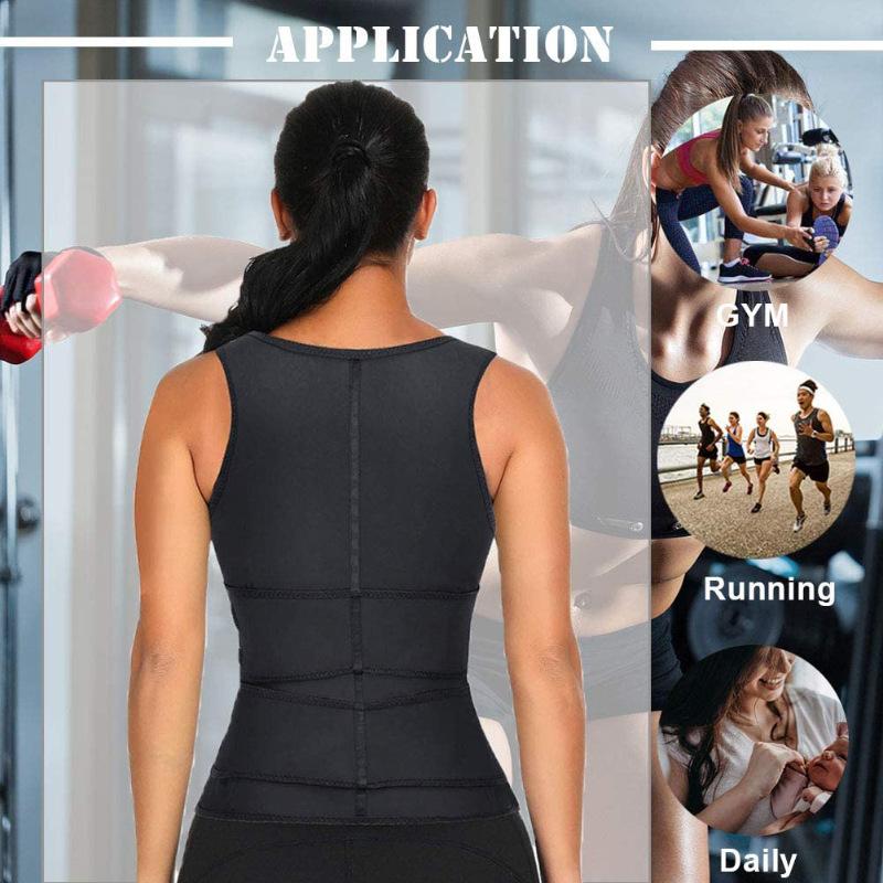 Frauen Schwitzen Sauna Körper Shapers Modellierung Korsett Schweiß Gürtel Taille Trainer Thermo Abnehmen Gürtel Verlust Gewicht