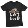The Lab Father Golden Labrador Dad Yellow Retriever Dog TShirt Unisex T-Shirt