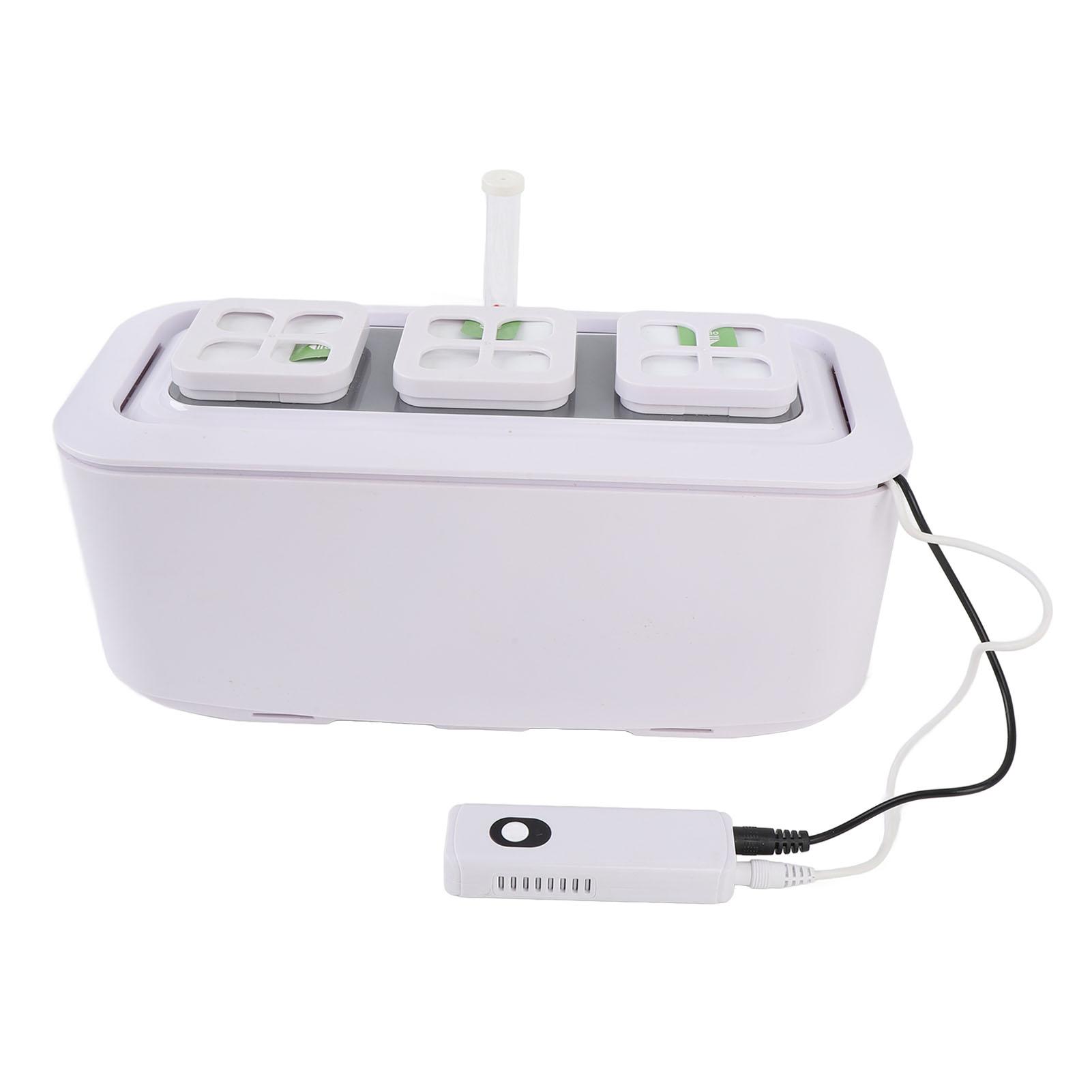 

Самополивающийся горшок Автоматическая гидропонная система выращивания Умный комнатный садовый горшок для дома Цветов Овощей