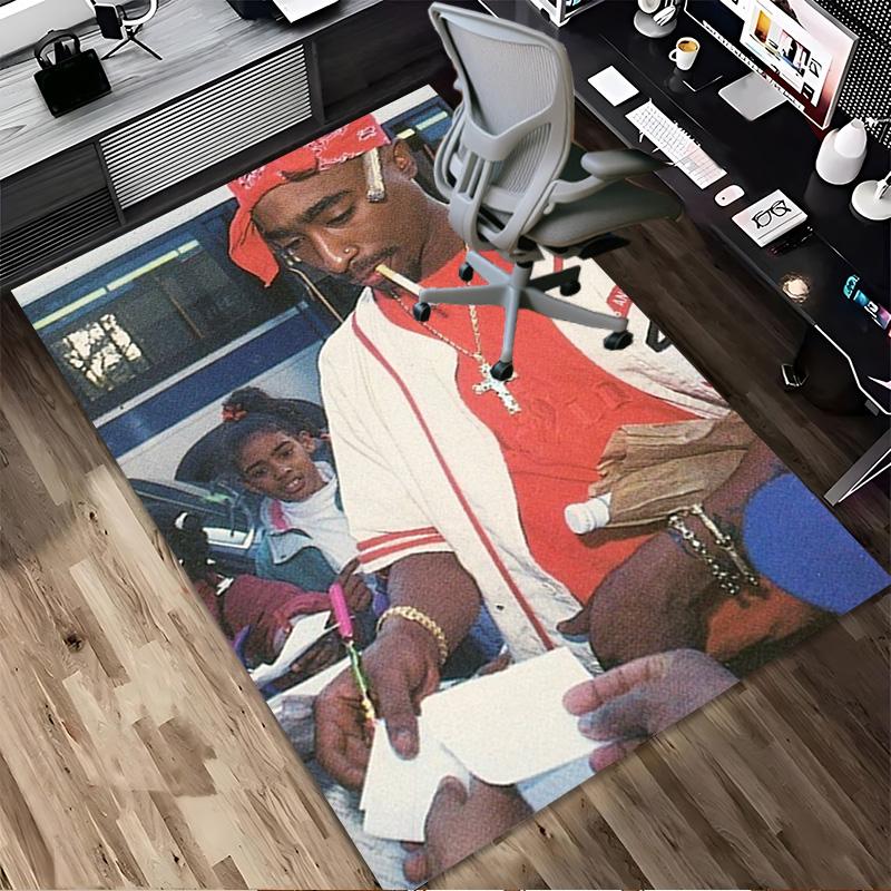 Rapper Living Room Non-Slip Area Rug Soft Carpet for Bedroom Game Playroom Sofa Office Home Decor Doormat Christmas Gift C9211198