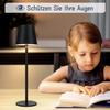 Lampe de table - NETTLIFE - LED rechargeable - Sans fil - Tactile - Intensité variable