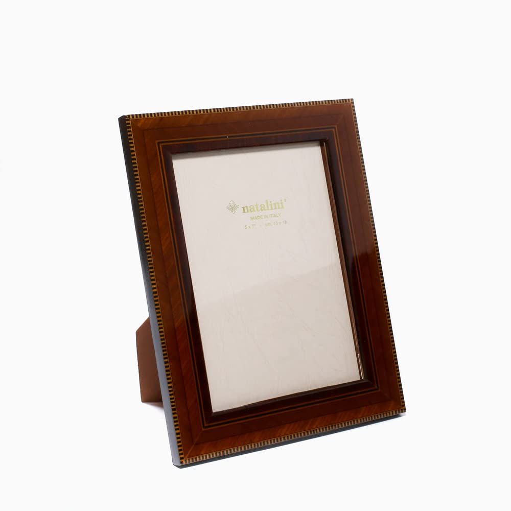 Natalini PHOTO Photo Picture Natural Bergamo Warm Wood Interior Decor Frame, Holder, Wood, Brown,