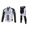 Outdoor Team Edition Tour de France Mountain Bike Quick-drying Spring and Autumn Cycling Suit Long Sleeve Suit Men