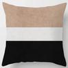 Geometric Abstract Pattern Plush Square Cushion Cover Family Chair Living Room Bedroom Sofa Decorative Pillowcase 45X45Cm