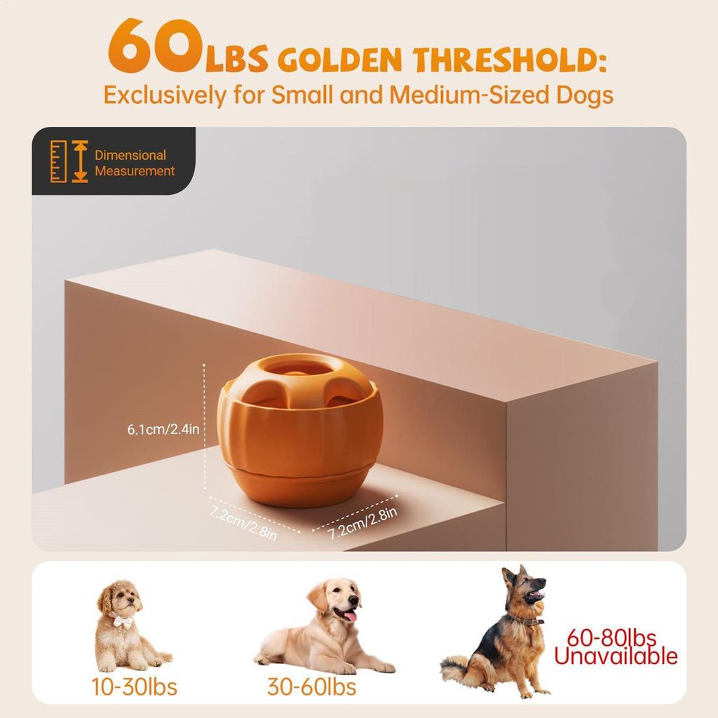 Dog Treat Dispenser Toy Dog Toys Treat Dispensing Puzzle Games Slow Feeder Pet Supplies Ball For Large Breed Puppy Chew Teething