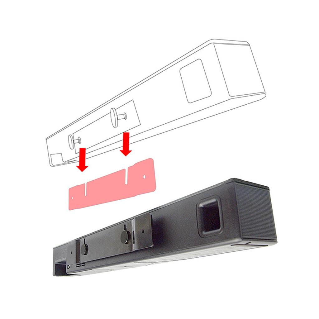 Nástěnný držák a stojan kompatibilní s reproduktorem Bose Solo 5 Speaker Sound s montážními šrouby a montážními prvky.