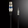 XLR Cable, Microphone Cable, Canon Conversion Cable, 3.5mm Stereo (Male) to XLR (Female) Headphone Audio Cable, XLR Connector 3-Pin Extension Cable