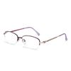 2025 Women's Thin Wire Anti-Blue Light Half Frame Reading Glasses for Fashion & Business