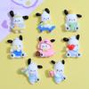 16/80PCS Cartoon Cute Dog Handmade DIY Cream Gel Phone Case Headwear Hair Clip Accessories Resin Accessories