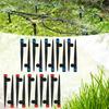 200FT Greenhouse Micro Drip Irrigation Kit with 1/2 Inch Hose 1/4 Inch Distribution Tubing Patio Misting Plant Watering System